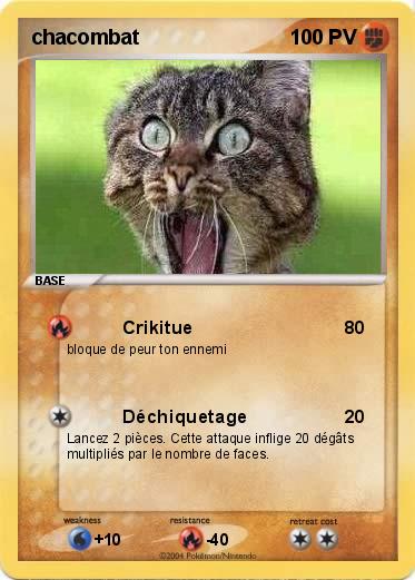 Pokemon chacombat