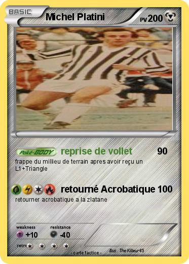Pokemon Michel Platini