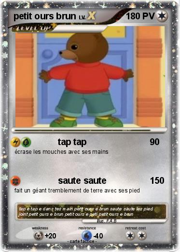 Pokemon petit ours brun