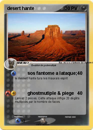 Pokemon desert hante