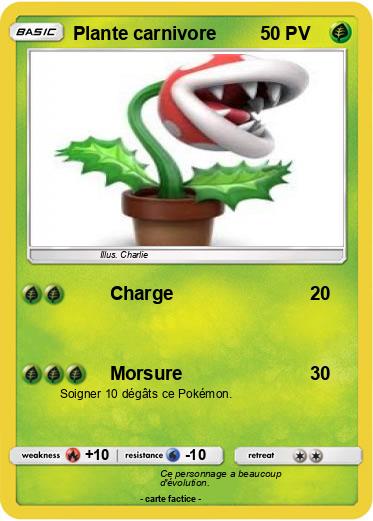 Pokemon Plante carnivore