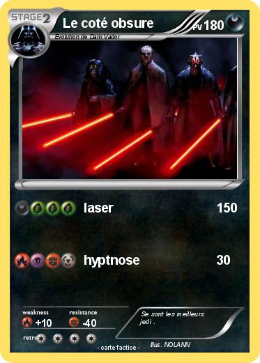 Pokemon Le coté obsure