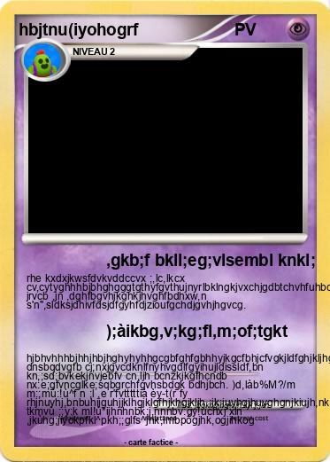 Pokemon hbjtnu(iyohogrf