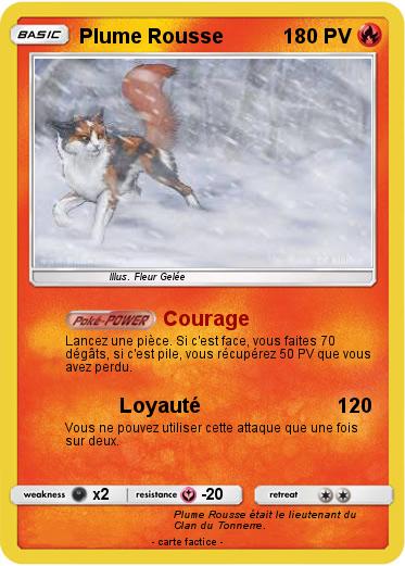 Pokemon Plume Rousse