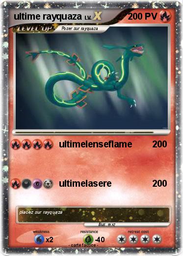 Pokemon ultime rayquaza
