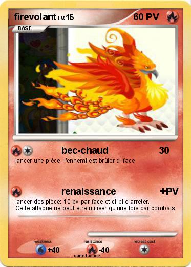 Pokemon firevolant