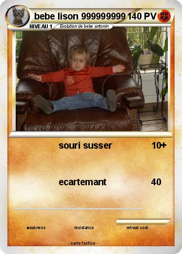 Pokemon bebe lison 999999999