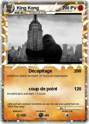Pokemon King Kong