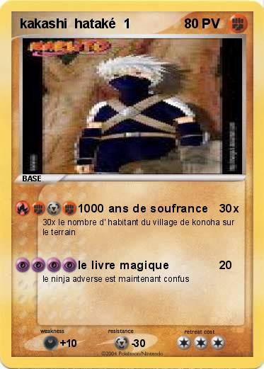 Pokemon kakashi  hataké  1