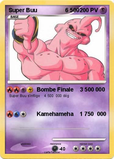 Pokemon Super Buu                  6 500