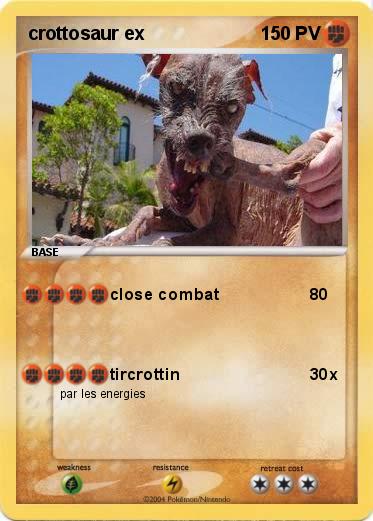 Pokemon crottosaur ex