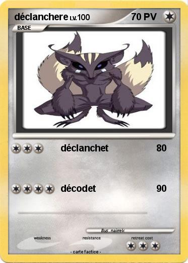 Pokemon déclanchere