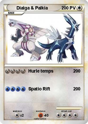 Pokemon Dialga & Palkia