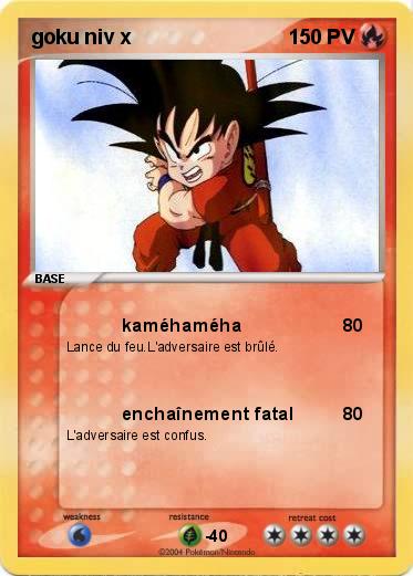 Pokemon goku niv x