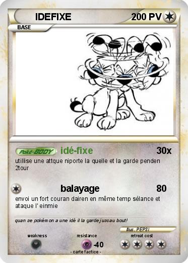 Pokemon IDEFIXE