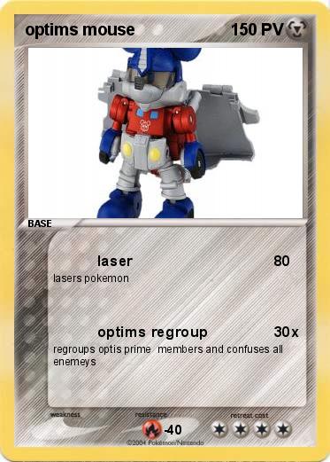 Pokemon optims mouse