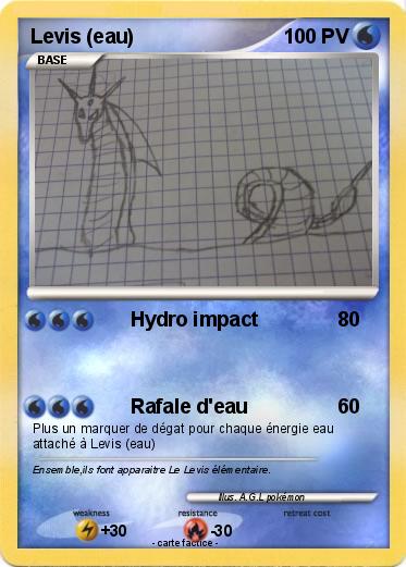 Pokemon Levis (eau)