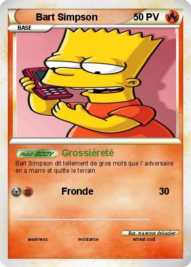 Pokemon Bart Simpson