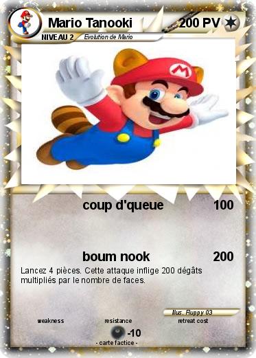 Pokemon Mario Tanooki