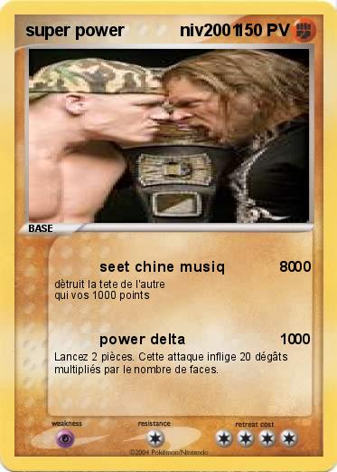 Pokemon super power            niv2001