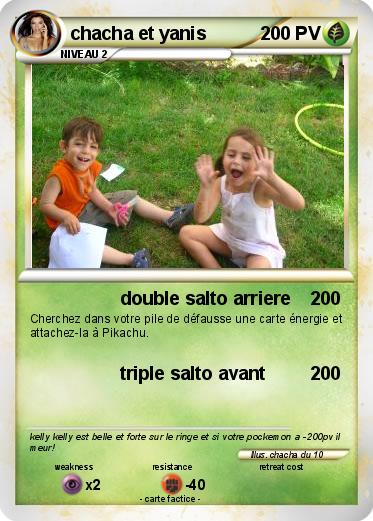 Pokemon chacha et yanis