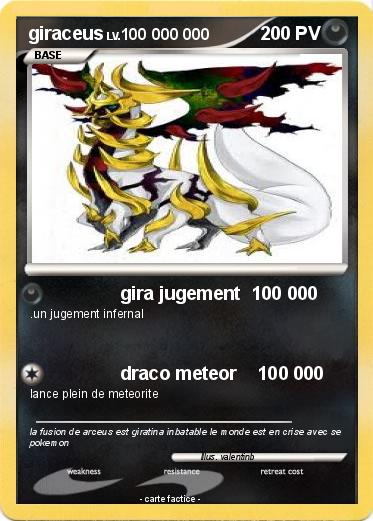 Pokemon giraceus