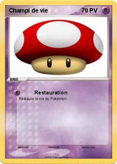 Pokemon Champi de vie