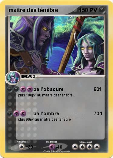 Pokemon maitre des ténèbre