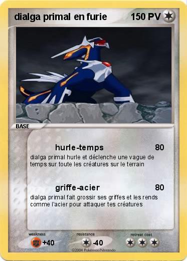 Pokemon dialga primal en furie