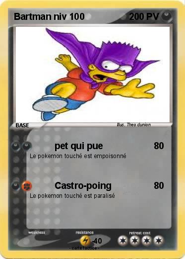 Pokemon Bartman niv 100