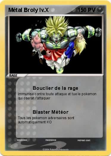 Pokemon Métal Broly lv.X