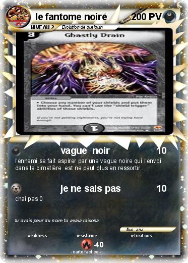 Pokemon le fantome noire