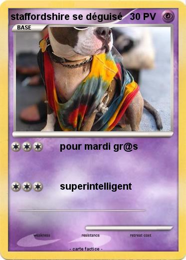 Pokemon staffordshire se déguisé