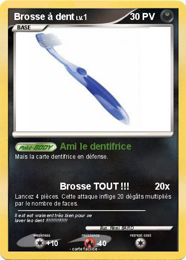 Pokemon Brosse à dent