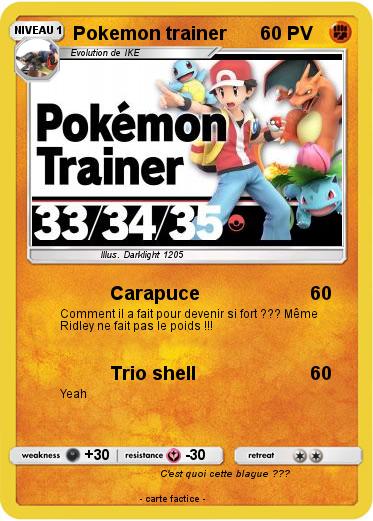 Pokemon Pokemon trainer