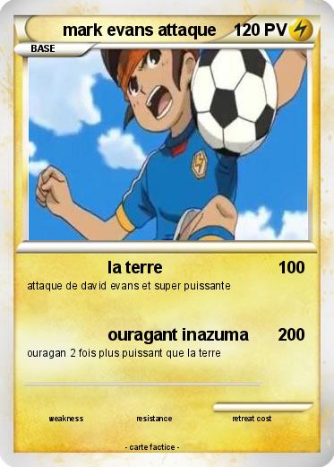 Pokemon mark evans attaque