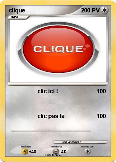 Pokemon clique