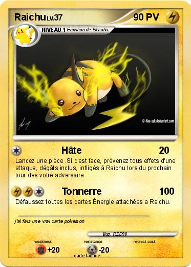 Pokemon Raichu
