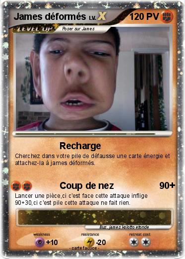 Pokemon James déformés