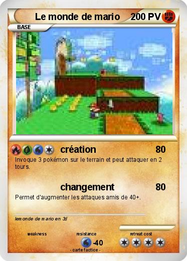 Pokemon Le monde de mario