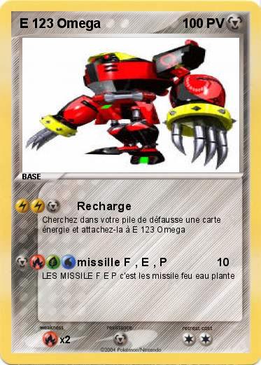 Pokemon E 123 Omega
