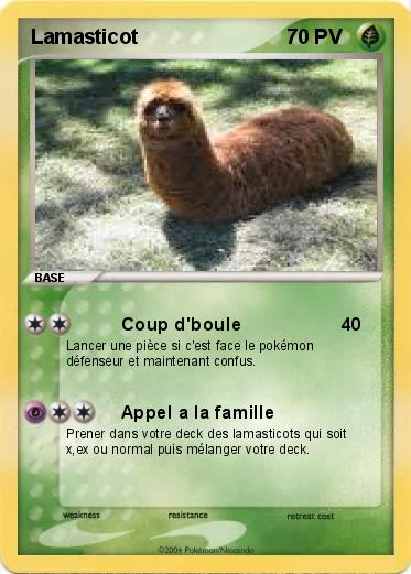 Pokemon Lamasticot