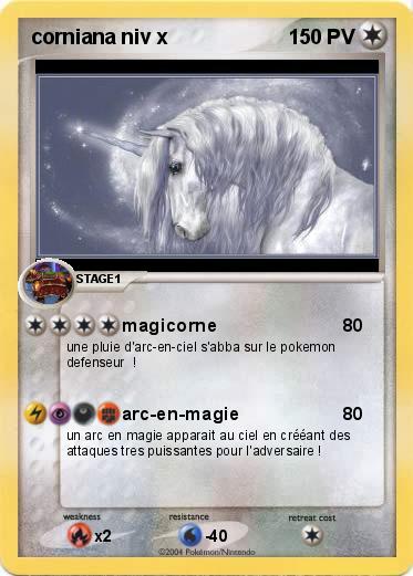 Pokemon corniana niv x 
