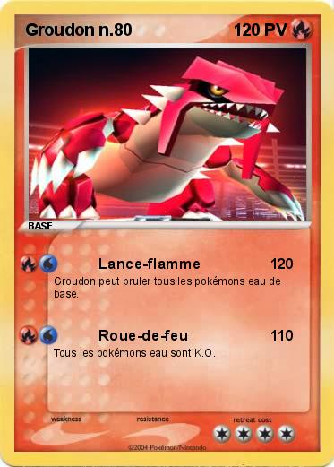 Pokemon Groudon n.80