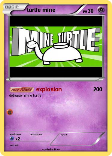Pokemon turtle mine