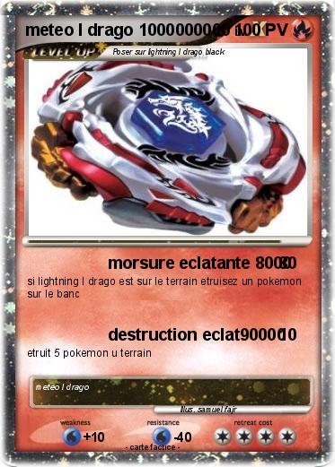 Pokemon meteo l drago 1000000000