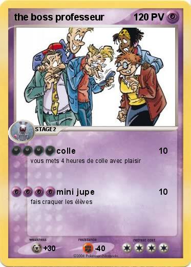 Pokemon the boss professeur