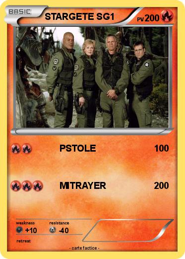 Pokemon STARGETE SG1