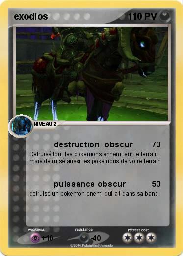 Pokemon exodios