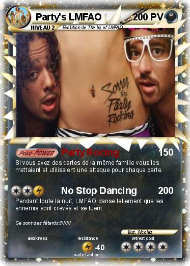 Pokemon Party's LMFAO